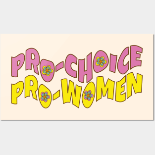 Pro Choice Typography Posters and Art